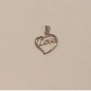 10k Gold Love Pendent